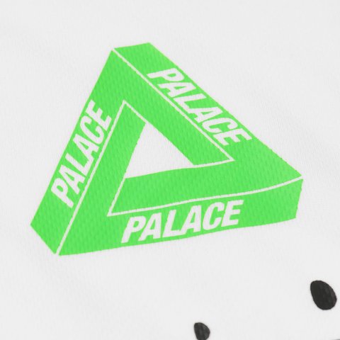Palace FROGGER TECH JERSEY WHITE - Colorway