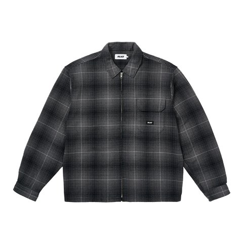 Palace GHOST ZIP SHIRT BLACK - Colorway