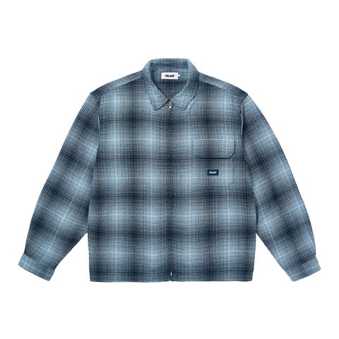 Palace GHOST ZIP SHIRT NAVY - Colorway