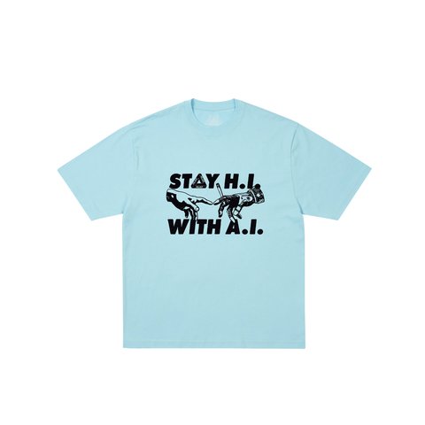 Palace INDICA T-SHIRT SKYLINE BLUE - Colorway