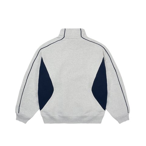Palace INSERTO 1/4 ZIP GREY MARL - Colorway