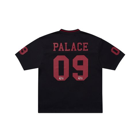 Palace PALABAMA MESH JERSEY BLACK - Colorway
