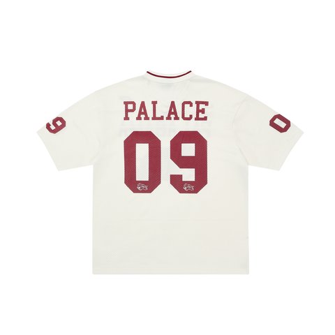 Palace PALABAMA MESH JERSEY WHITE - Colorway