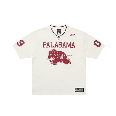 Palace PALABAMA MESH JERSEY WHITE - Colorway