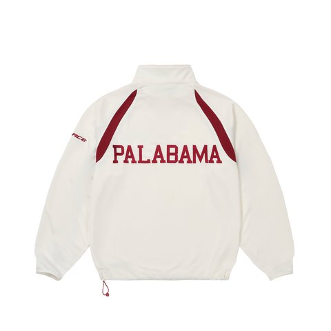 Palace PALABAMA QUARTER ZIP WHITE - Colorway