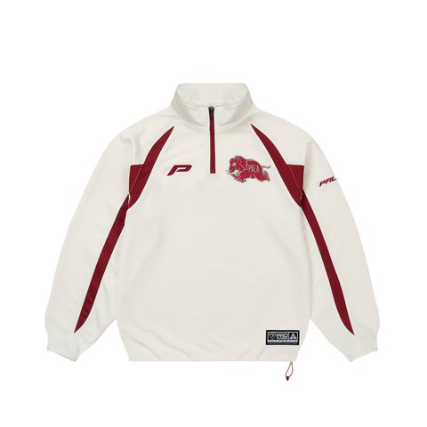 Palace PALABAMA QUARTER ZIP WHITE - Colorway