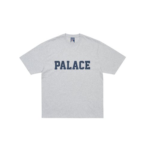 Palace PALACE COLLEGE T-SHIRT GREY MARL - Colorway
