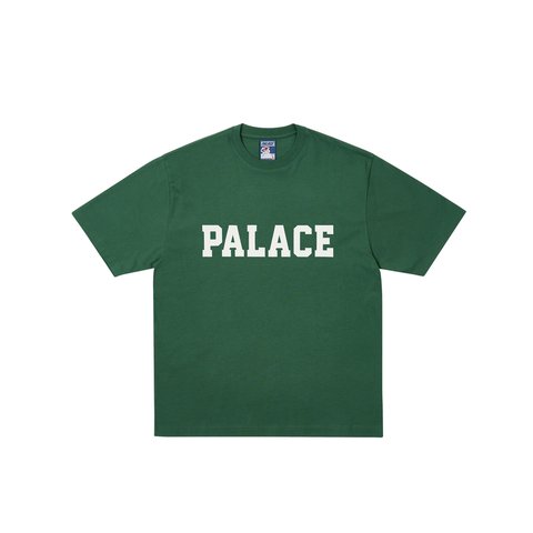 Palace PALACE COLLEGE T-SHIRT RACEY GREEN - Colorway