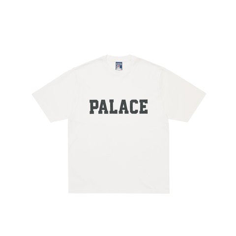 Palace PALACE COLLEGE T-SHIRT WHITE - Colorway