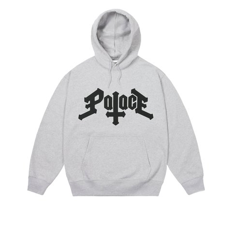 Palace PALACE CROSS HOOD GREY MARL - Colorway