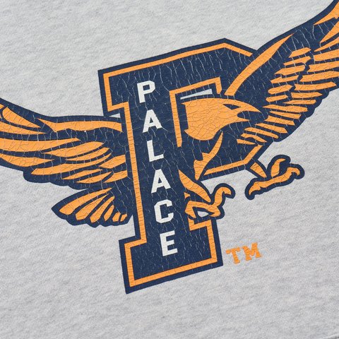 Palace PALACE EAGLES HOOD GREY MARL - Colorway