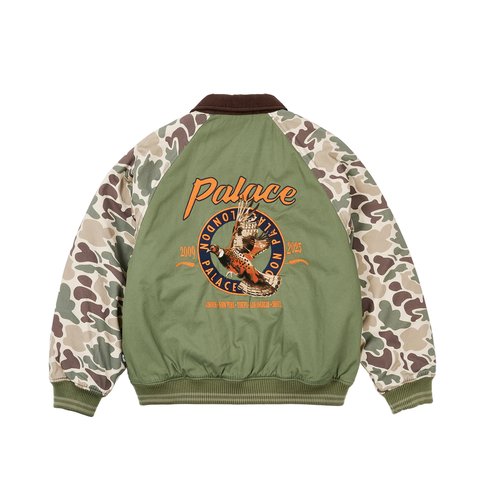 Palace PLUCKER JACKET OLIVE - Colorway