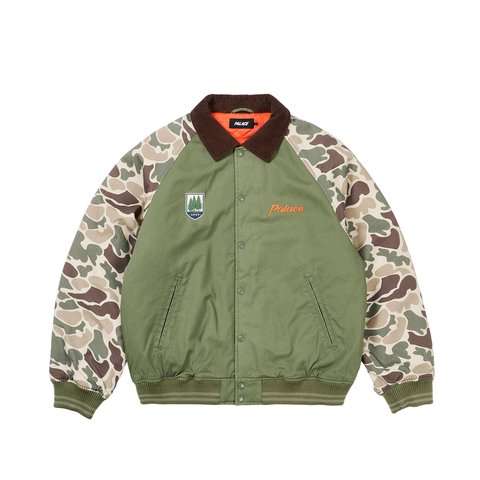 Palace PLUCKER JACKET OLIVE - Colorway