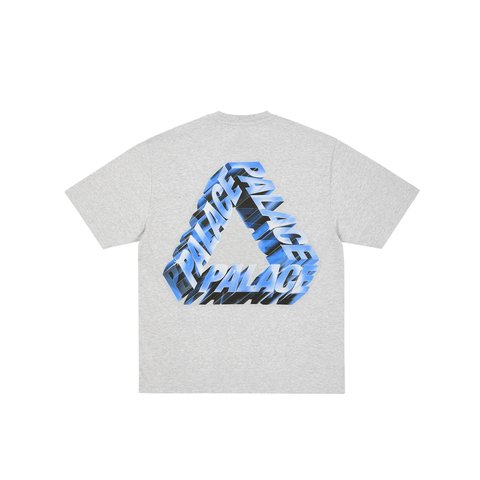 Palace POLISHED P3 T-SHIRT GREY MARL - Colorway