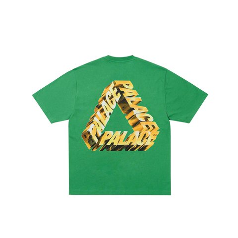 Palace POLISHED P3 T-SHIRT LUCKY GREEN - Colorway