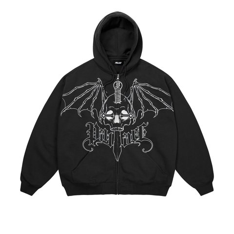 Palace WINGSPAN TRIPLE STITCH HOOD BLACK - Colorway