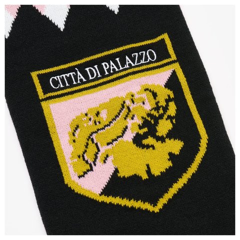 Palace PALAZZO SCARF PINK / BLACK - Style 6
