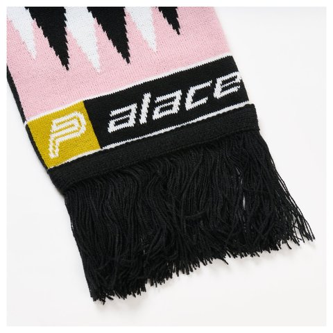 Palace PALAZZO SCARF PINK / BLACK - Style 6