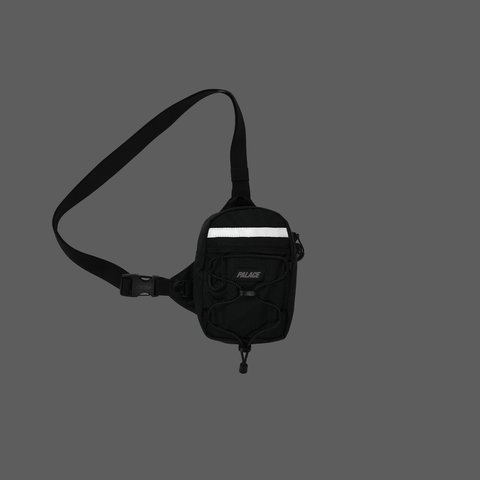 Palace 3M CORDURA SHOT BAG BLACK - Colorway