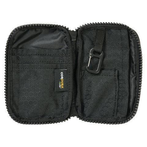 Palace 3M CORDURA ZIP WALLET BLACK - Colorway