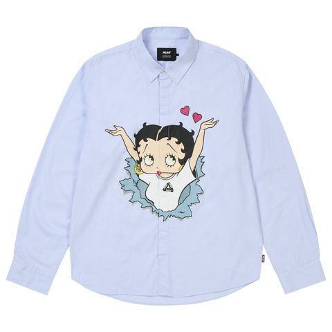 Palace BETTY BOOP SHIRT BABY BLUE