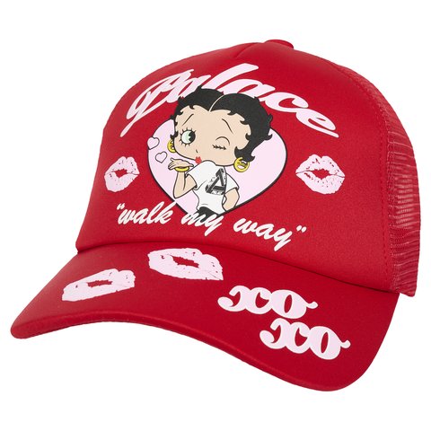 Palace BETTY BOOP TRUCKER RED