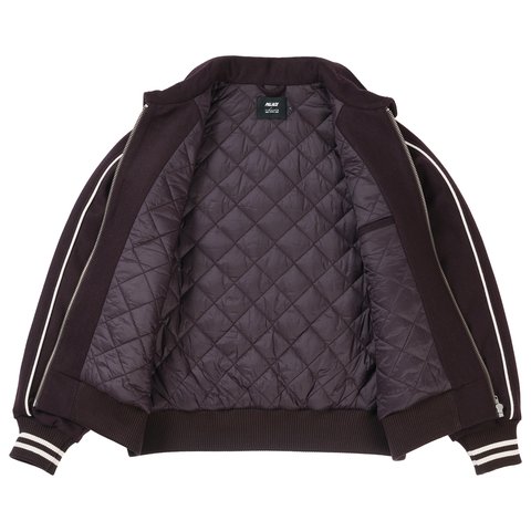 Palace BETTY BOOP VARSITY JACKET BROWN - Colorway