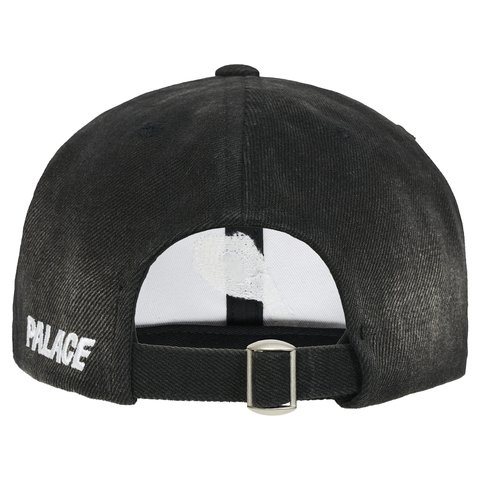 Palace BLEACHED DENIM P 6-PANEL BLACK - Colorway