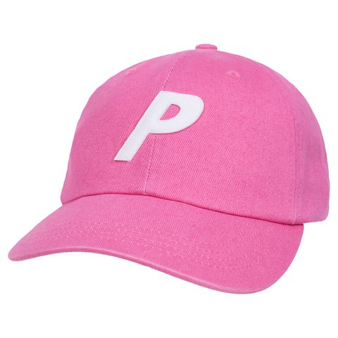 Palace BLEACHED DENIM P 6-PANEL PINK