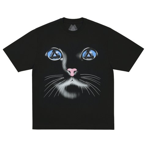 Palace CAT FACE T-SHIRT BLACK