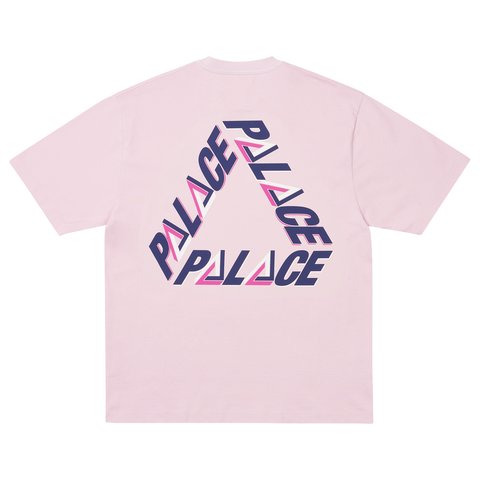 Palace COLOUR P3 T-SHIRT CHILL PINK - Colorway