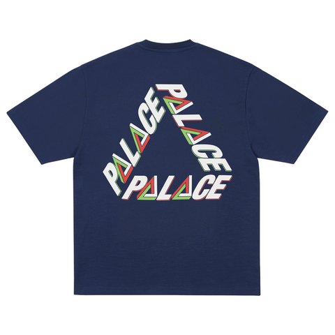 Palace COLOUR P3 T-SHIRT NAVY - Colorway