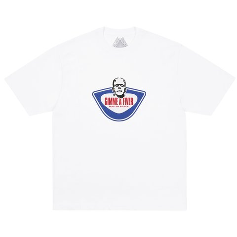 Palace FIVER T-SHIRT WHITE