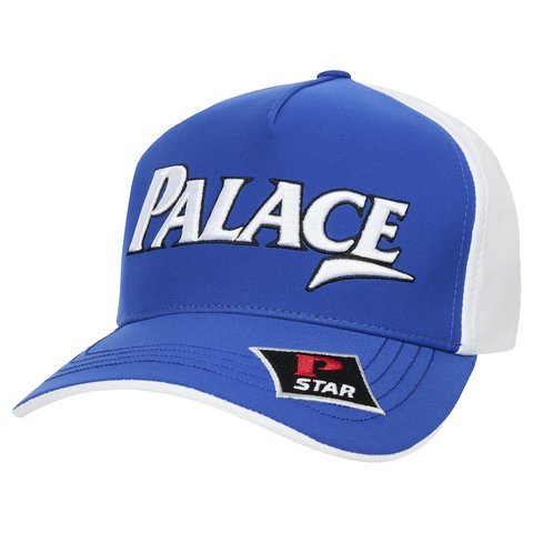 Palace GOLF P-FRAME 5-PANEL SNAPBACK BLUE WHITE