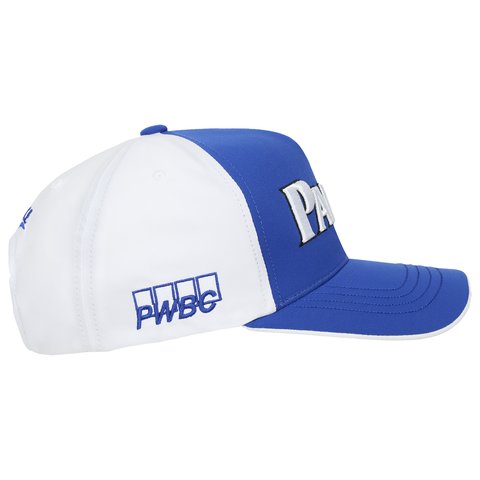 Palace GOLF P-FRAME 5-PANEL SNAPBACK BLUE WHITE - Colorway