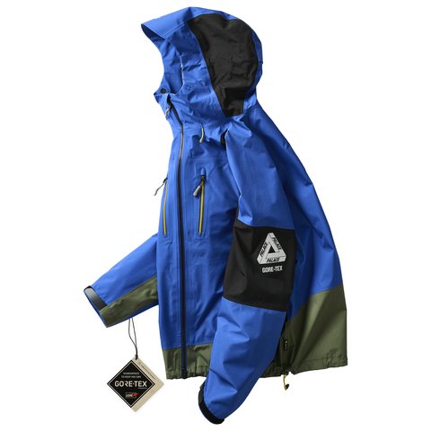 Palace GORE-TEX 3L REMIX JACKET STRONG BLUE MIX - Colorway