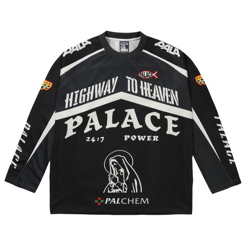Palace HIGHWAY TO HEAVEN JERSEY BLACK