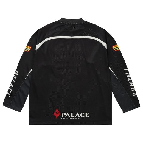 Palace HIGHWAY TO HEAVEN JERSEY BLACK - Colorway