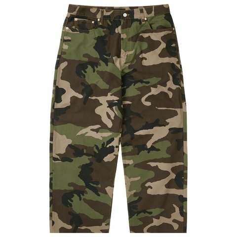 Palace LEGACY P90 BAGGY JEAN WOODLAND CAMO