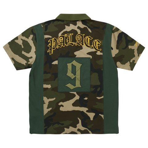 Palace LEGACY POLO WOODLAND CAMO - Colorway