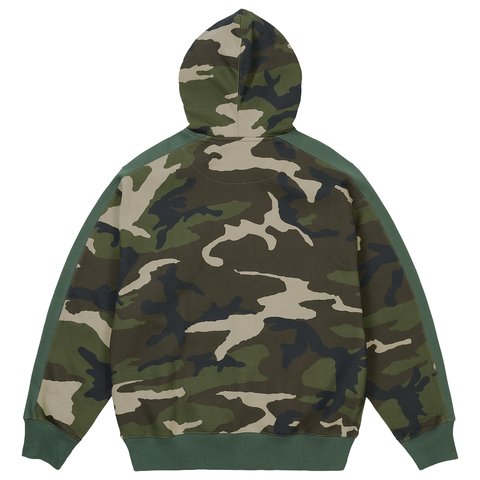 Palace LEGACY ZIP HOOD WOODLAND CAMO - Colorway