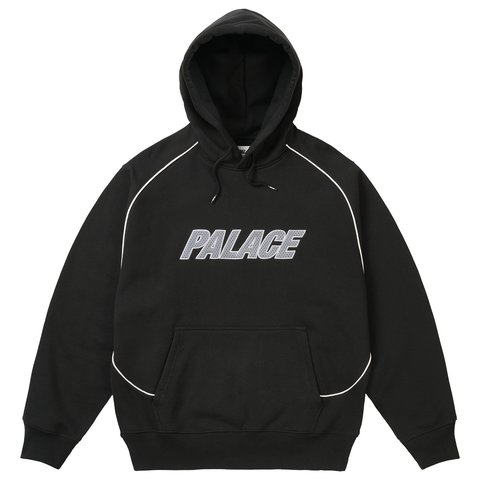 Palace LINE IT UP HOOD BLACK