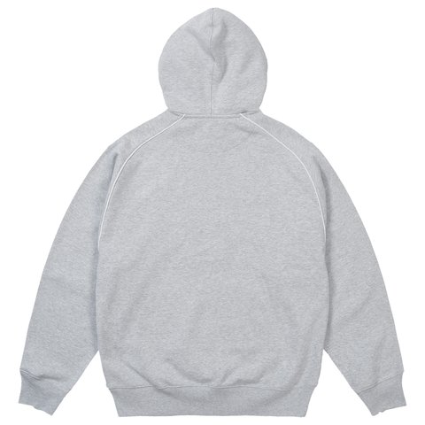 Palace LINE IT UP HOOD GREY MARL - Colorway