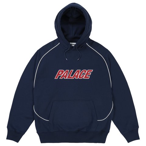 Palace LINE IT UP HOOD NAVY