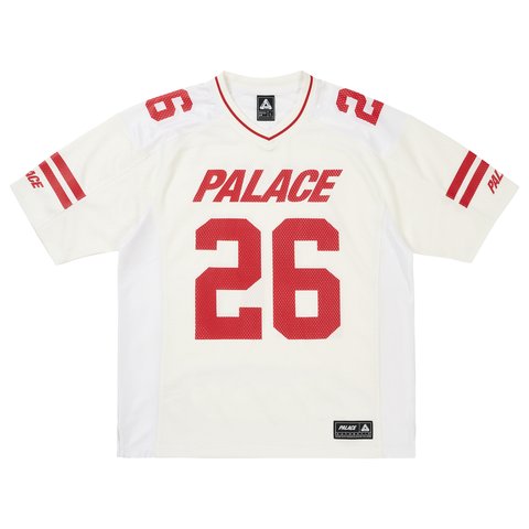 Palace MESH TEAM JERSEY WHITE