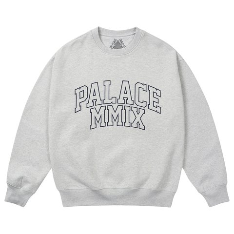 Palace MMIX CREW GREY MARL