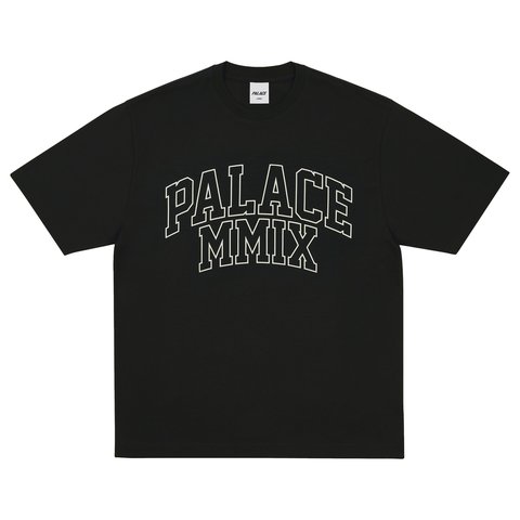 Palace MMIX HEAVY SLUB T-SHIRT BLACK