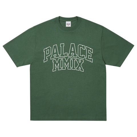 Palace MMIX HEAVY SLUB T-SHIRT RACEY GREEN