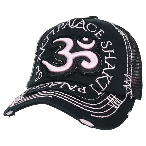 Palace OM DISTRESSED TRUCKER BLACK