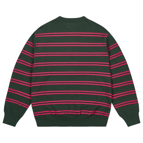 Palace P-STRIPE KNIT GREEN - Colorway